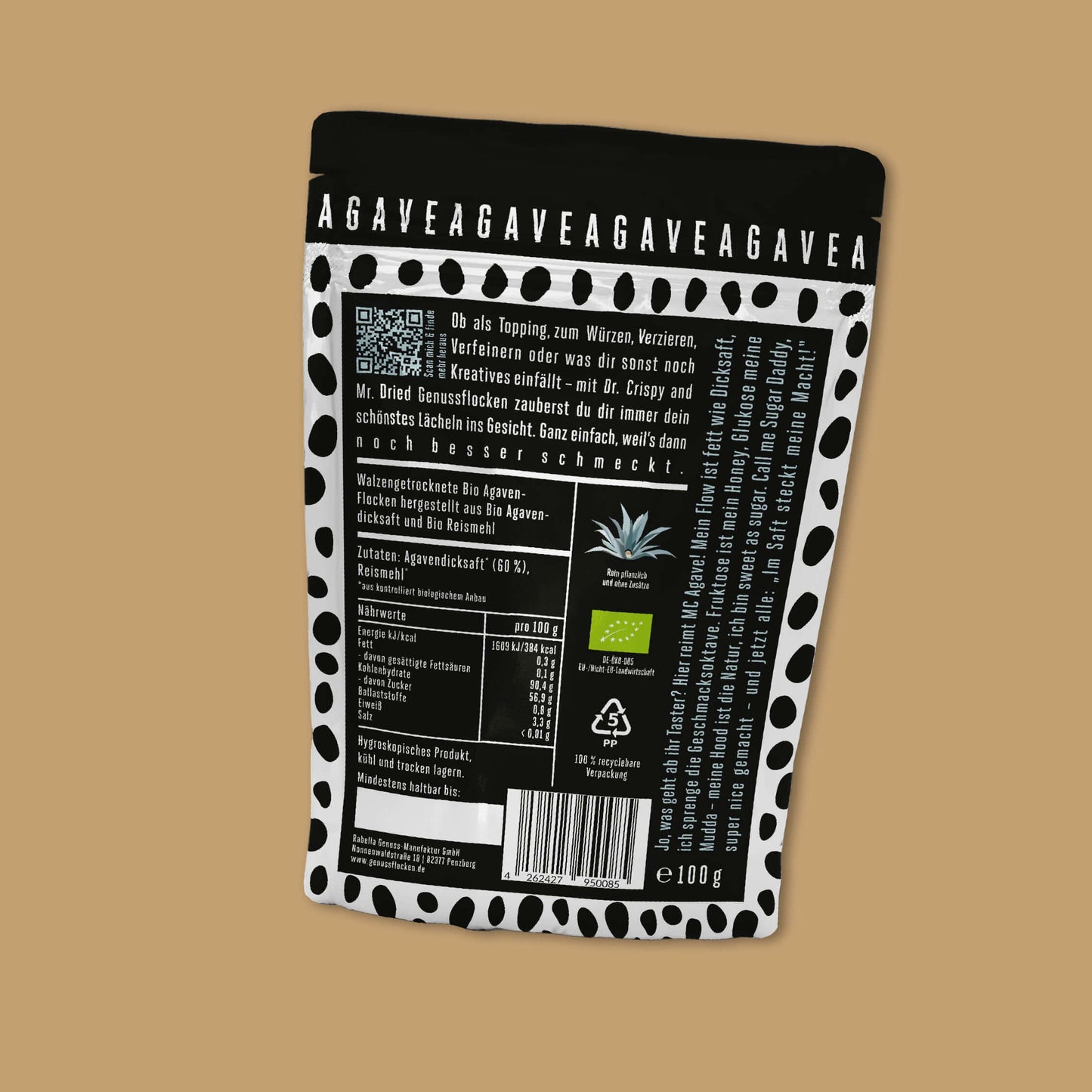 Genussflocken Bio Agave