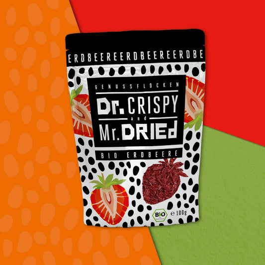 Genussflocken Bio Erdbeere
