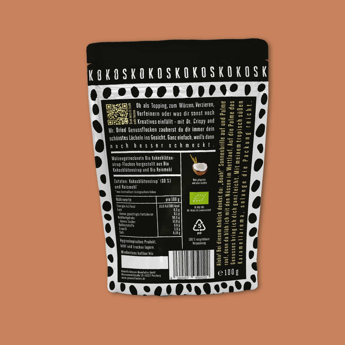 Genussflocken Bio Kokosblütensirup