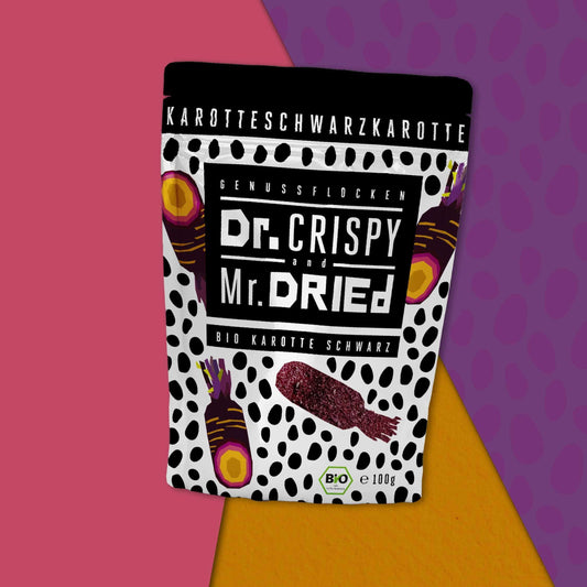 Genussflocken Bio Schwarze Karotte