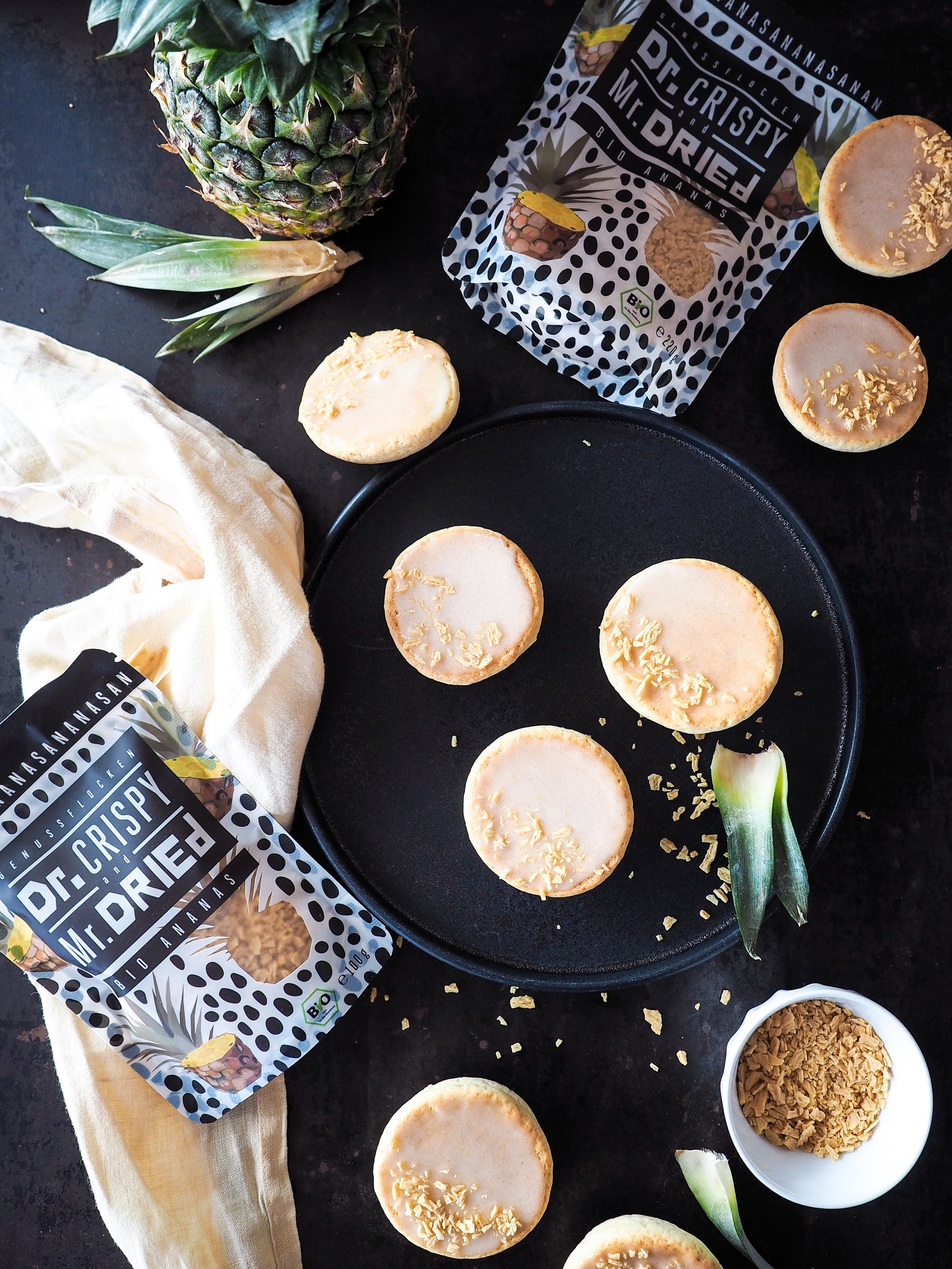 Genussflocken Bio Ananas