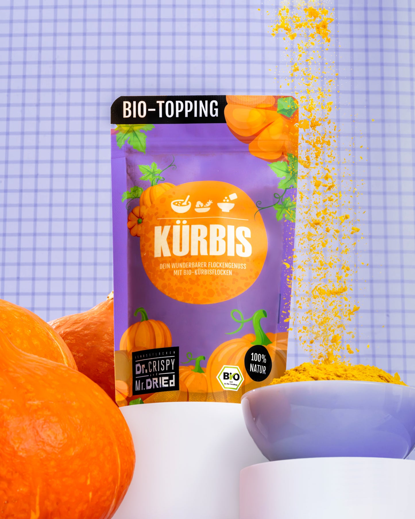 Genussflocken Bio Kürbis