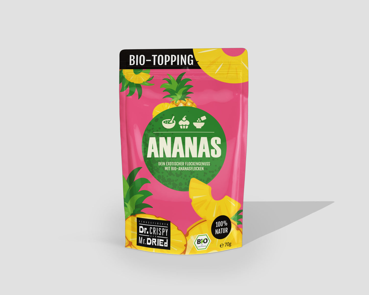 Genussflocken Bio Ananas