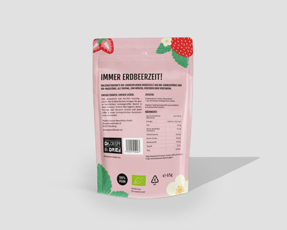 Genussflocken Bio Erdbeere