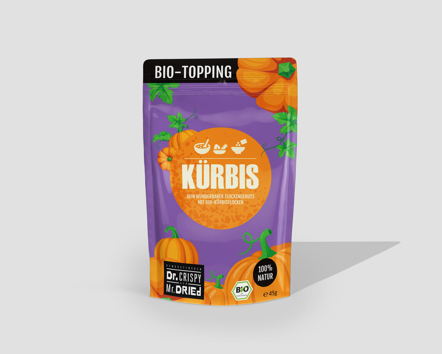 Genussflocken Bio Kürbis