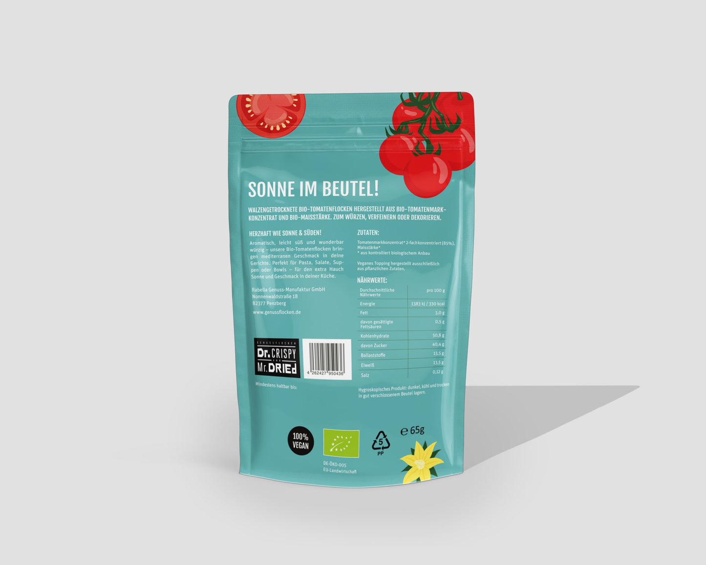 Genussflocken Bio Tomate