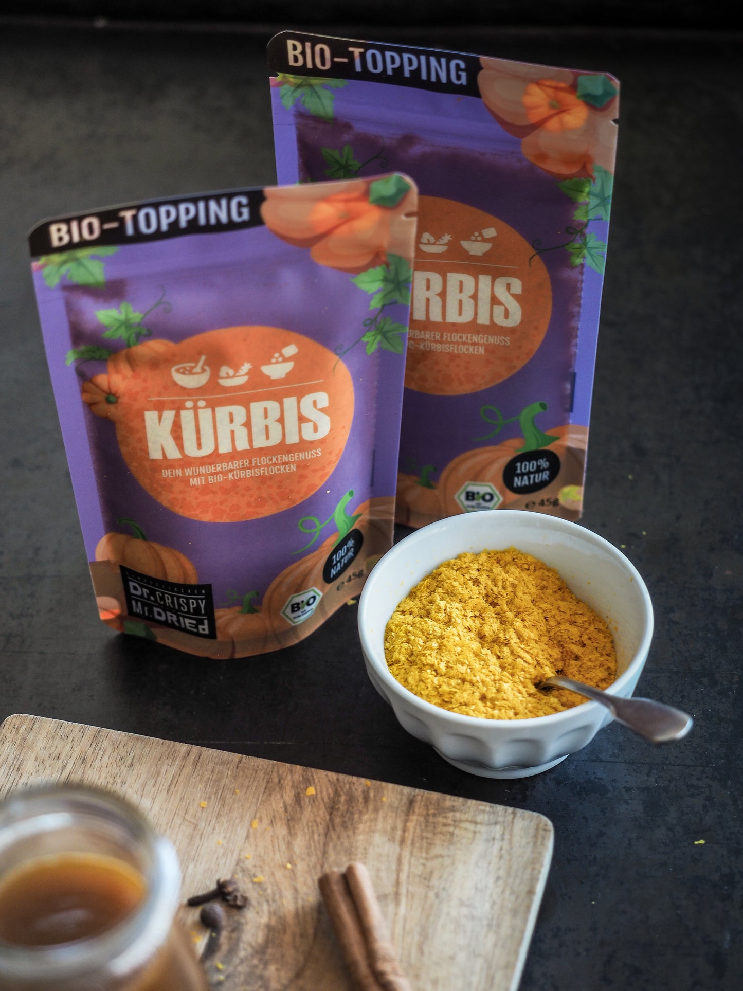 Genussflocken Bio Kürbis